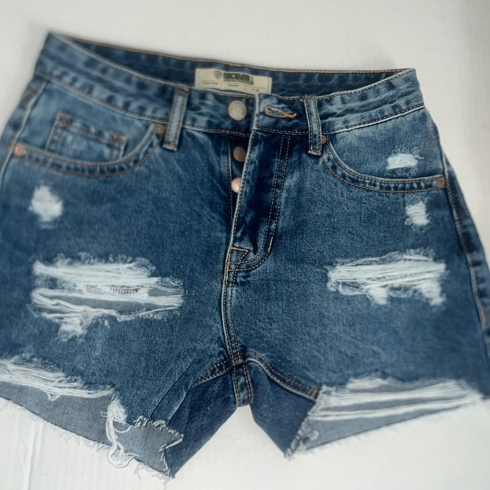Rock &Roll denim shorts